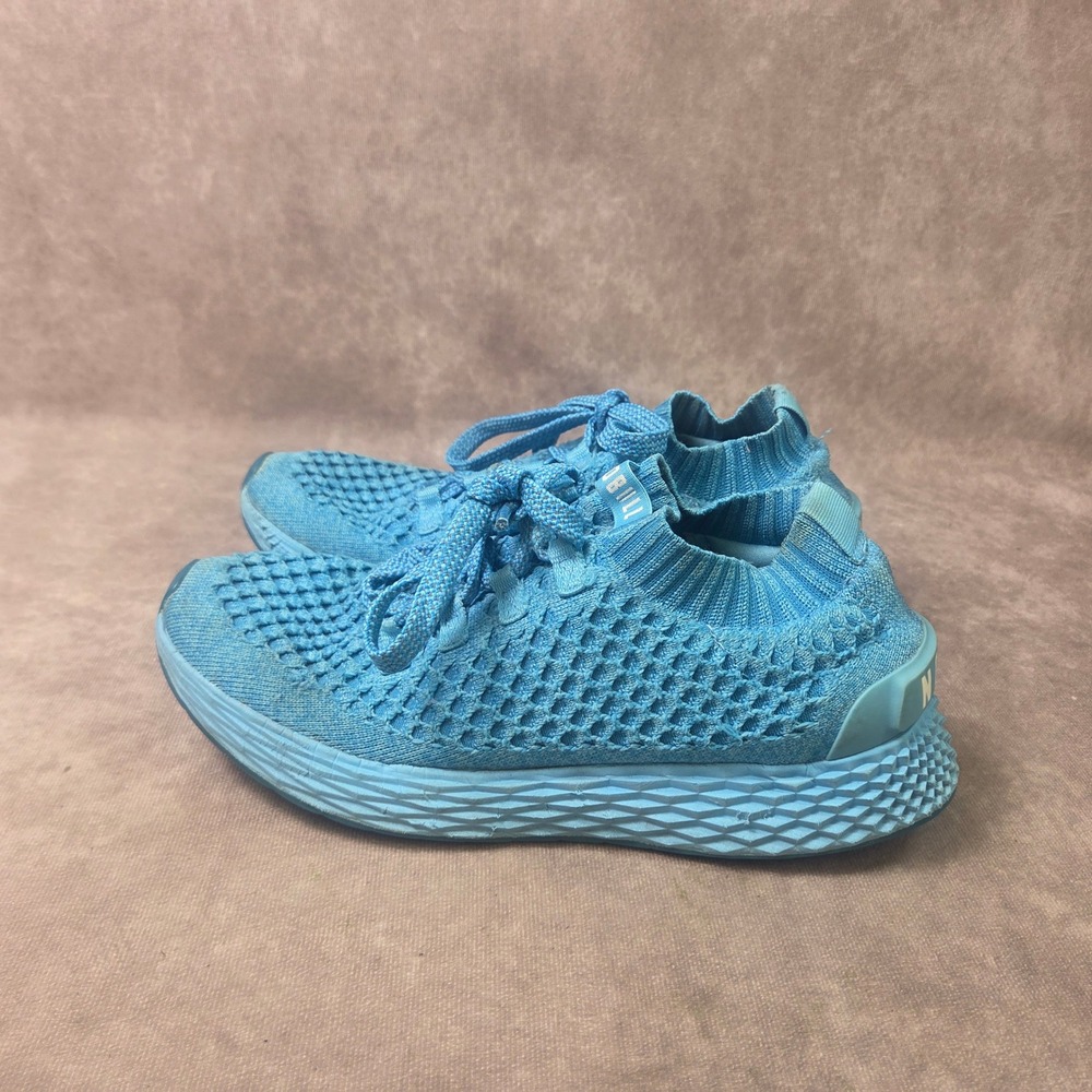 NOBULL Knit Runner Sky Blue Training Shoes Womens 9 Mens 7.5 S1251